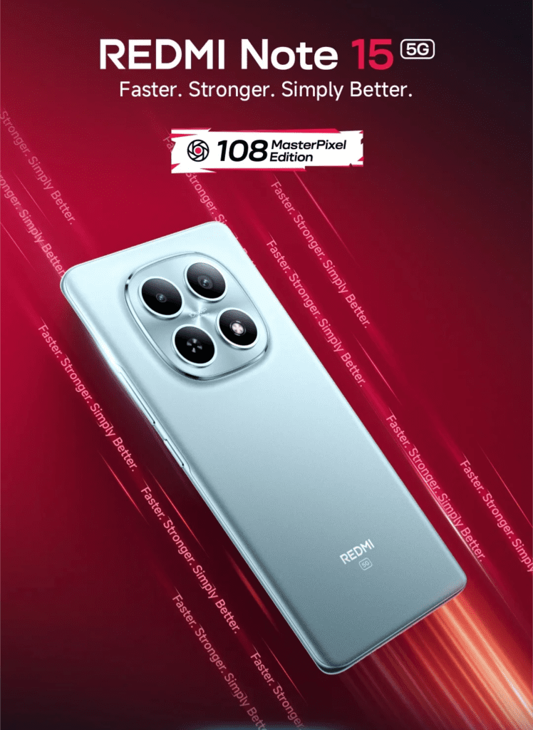 भारत में लॉन्च हुआ Redmi Note 15 5G; जानें कीमत, फीचर्स और बेहतरीन ऑफर्स।”