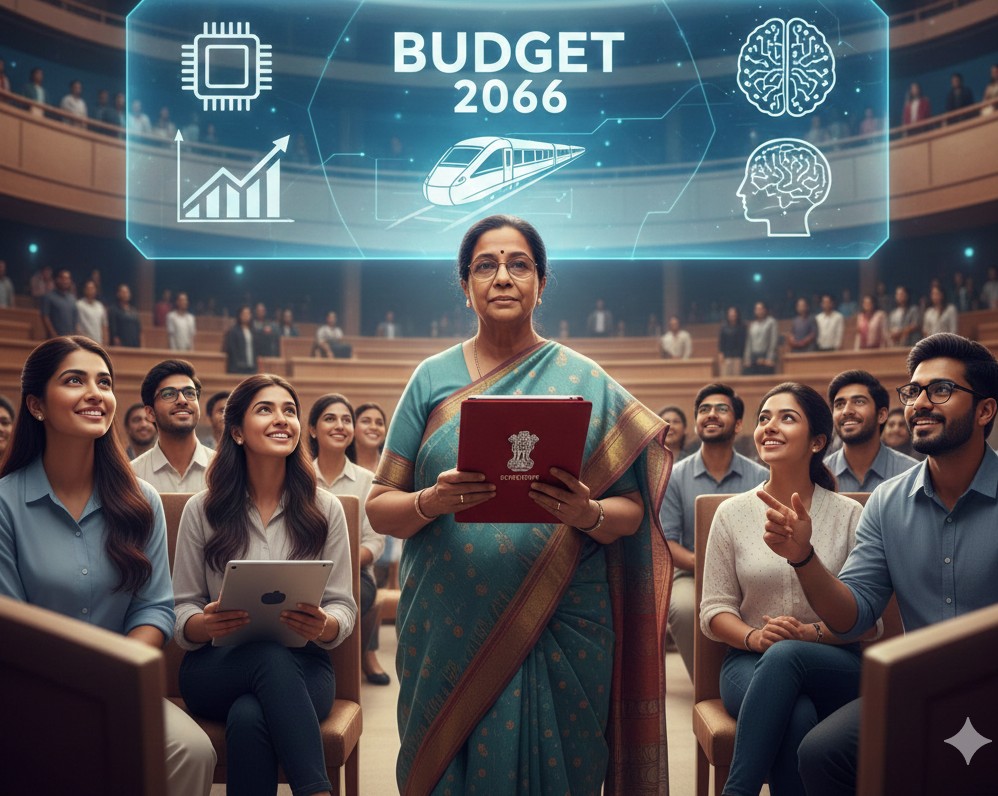 Budget 2026 Highlights in Hindi: नए टैक्स स्लैब, AI और युवाओं के लिए बड़े ऐलान, जानें क्या सस्ता और क्या महंगा?