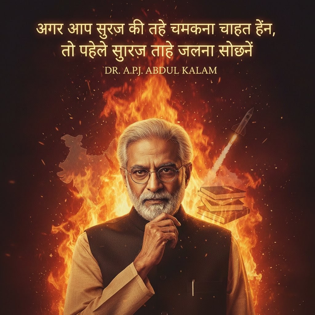 अगर सूरज की तरह चमकना है, तो पहले सूरज की तरह जलना सीखें: डॉ. कलाम का सफलता मंत्र